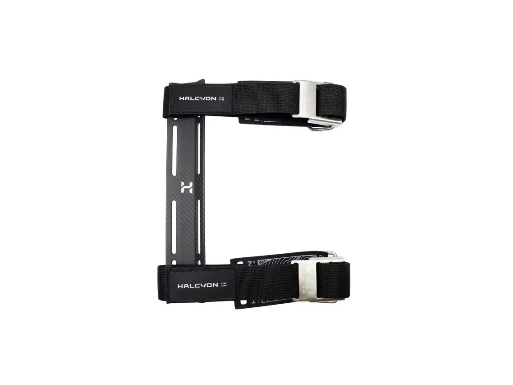 Konštrukčné riešenie adaptéra so štyrmi otvormi pre variabilné umiestnenie upevňovacích popruhov.