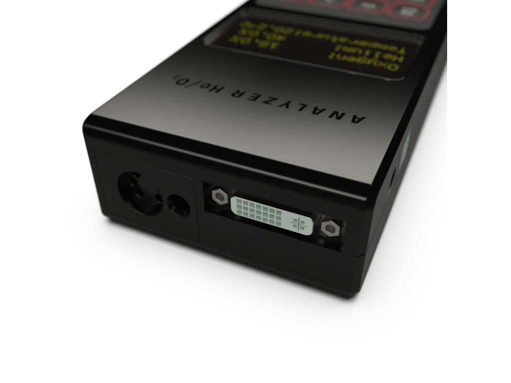 Detail komunikačného portu a rozhrania pre pripojenie kyslíkového senzora typu R22.