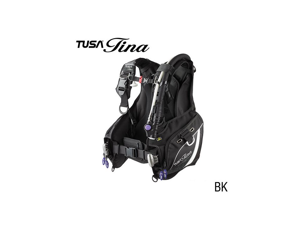 Bočný profil BCD v čiernom prevedení s viditeľným systémom uchytenia príslušenstva pomocou nerezových D-krúžkov a nízkoprofilovým vypúšťacím ventilom.