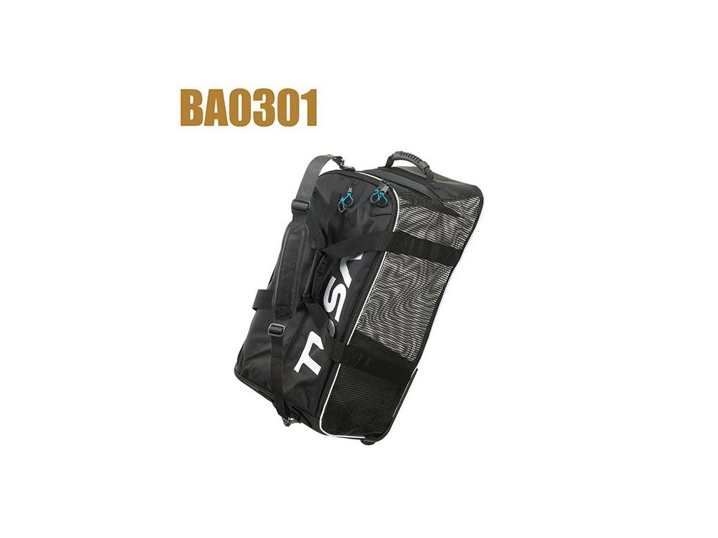 Detail robustného kolieskového mechanizmu a integrovaného polymérového nárazníka chrániaceho spodnú časť tašky pri prekonávaní terénnych prekážok.