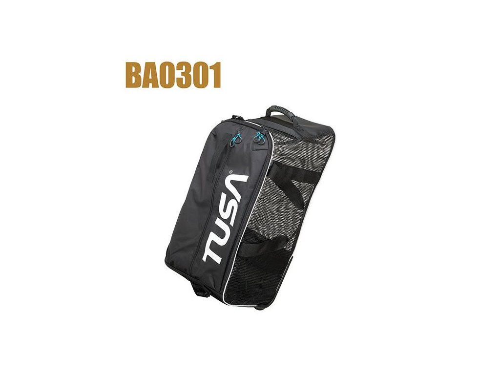 Sieťovaná taška na kolieskach TUSA BA0301 Mesh Roller Bag