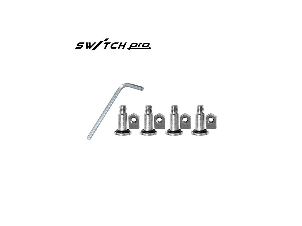 Kompletný montážny set: nerezové fixačné skrutky, podložky a imbusový kľúč pre precízne dotiahnutie.