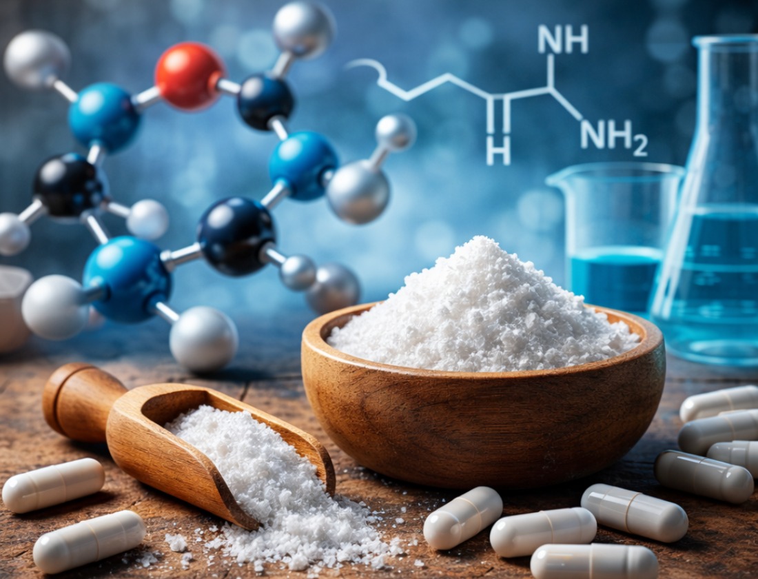 L-arginin – ilustrace