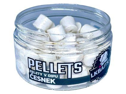 Pelety LK BAITS v dipe, Cesnak