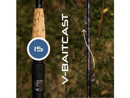 Prút VAGNER Magic V-Baitcast 15