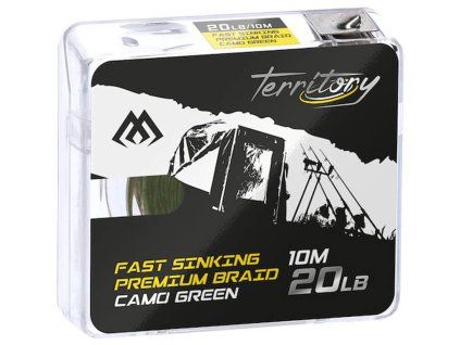 Šnúra MIKADO Braid Hooklink Fast Sinking Premium Braid Camo Green