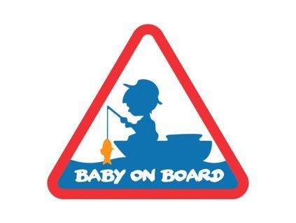 Nálepka BABY ON BOARD