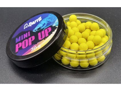Mini boilie ABAITS Pop Up, 8 mm, Med