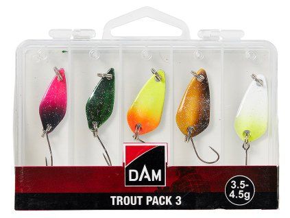 Sada plandaviek DAM Trout Pack 3