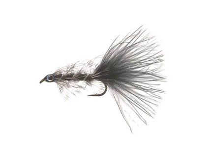Muška UNIQUE Flies Swim Bugger Black Daiichi