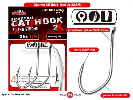 Háčiky ESOX Spartan Cat Fish