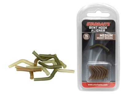 Rovnátko StarBaits Bent Hook (Prevedenie Medium, zelené)