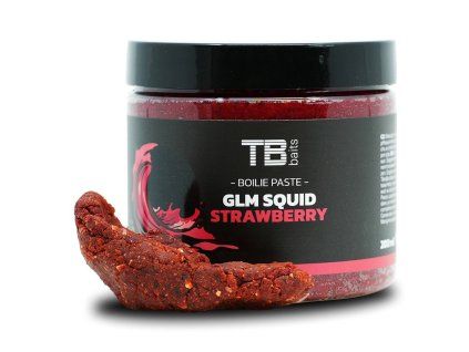 Obaľovacia pasta TB Baits, GLM Squid Strawberry