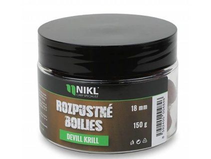 Rozpustné boilie NIKL Devill Krill