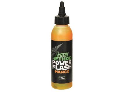 Gél SENSAS Power Flash Orange Mango, 115 ml