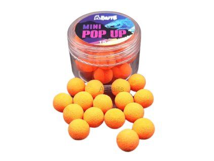 Mini boilie ABAITS Pop Up, 8 mm, Halibut