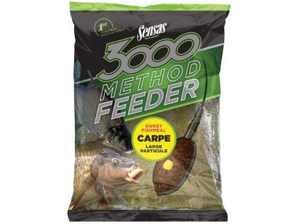 Krmivo SENSAS 3000 Method Carpe