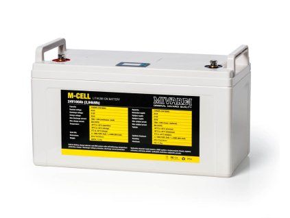 SET = akumulátor M-CELL Lithium + nabíjačka 20A