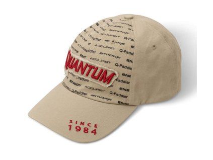 Šiltovka QUANTUM Washed Cap Beige