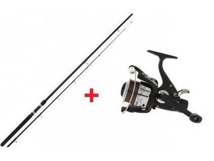 SET = prút ANGLING PURSUITS Feeder Max + navijak