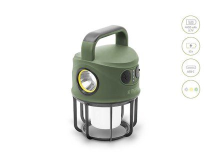 Kempingová lampa DELPHIN Multix