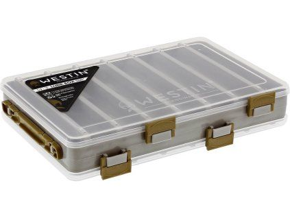 Obojstranná krabička WESTIN W3 Lure Box Double Sided S6, Grey/ Clear