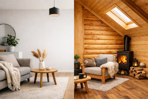 Wood in the interior: When does it make sense to switch from smooth surfaces to tatra profile?