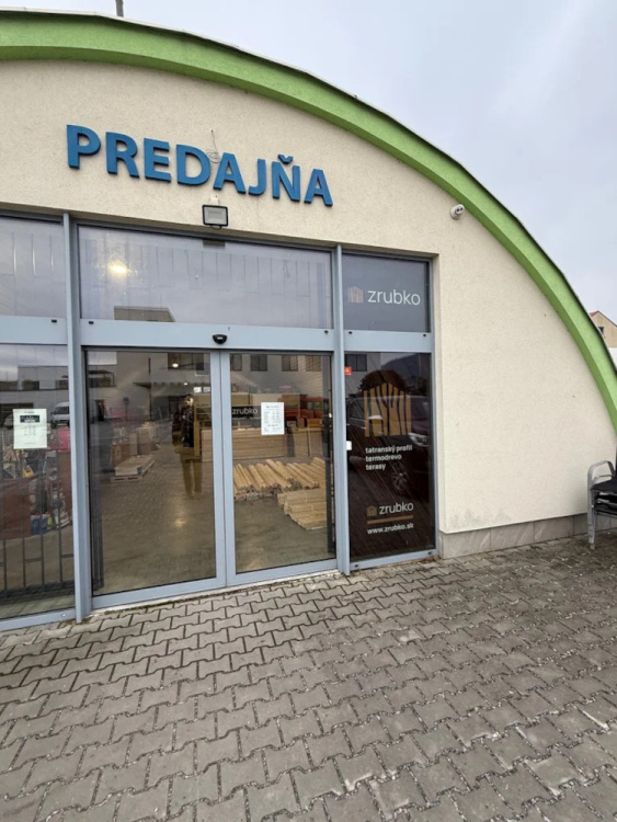Predajňa Zrubko
