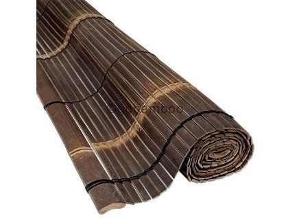 bambusova roleta tmavohneda