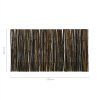 black bamboo roll 250 x 100 cm