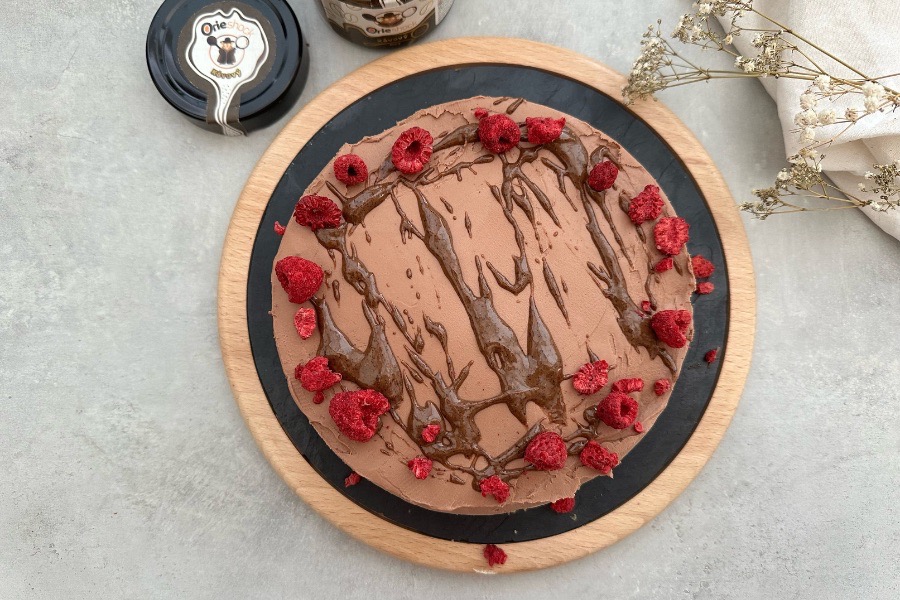 Lieskovoorieškový krém s praliné a kávou