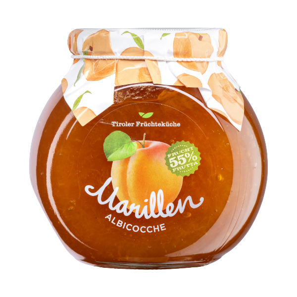 Marhuľový džem v retro balení 55 % UWE 460 g