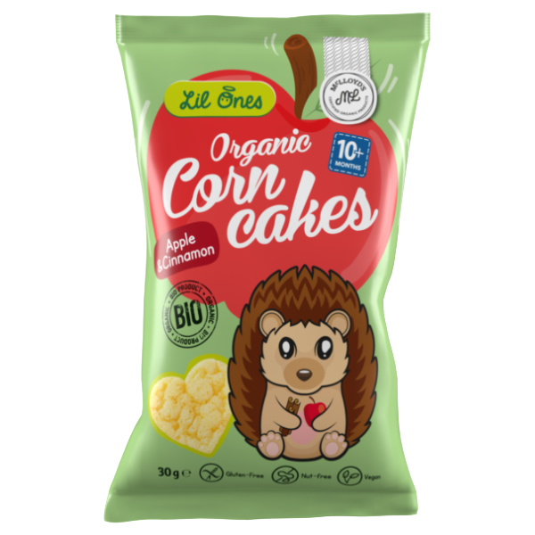 BIO detské chrumky Jablko & Škorica Lil Ones 30 g