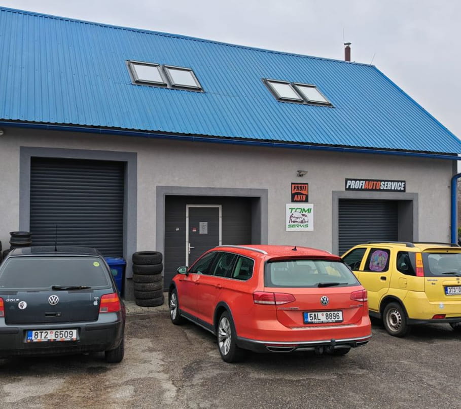 Autoservis Tomi Servis - budova servisu