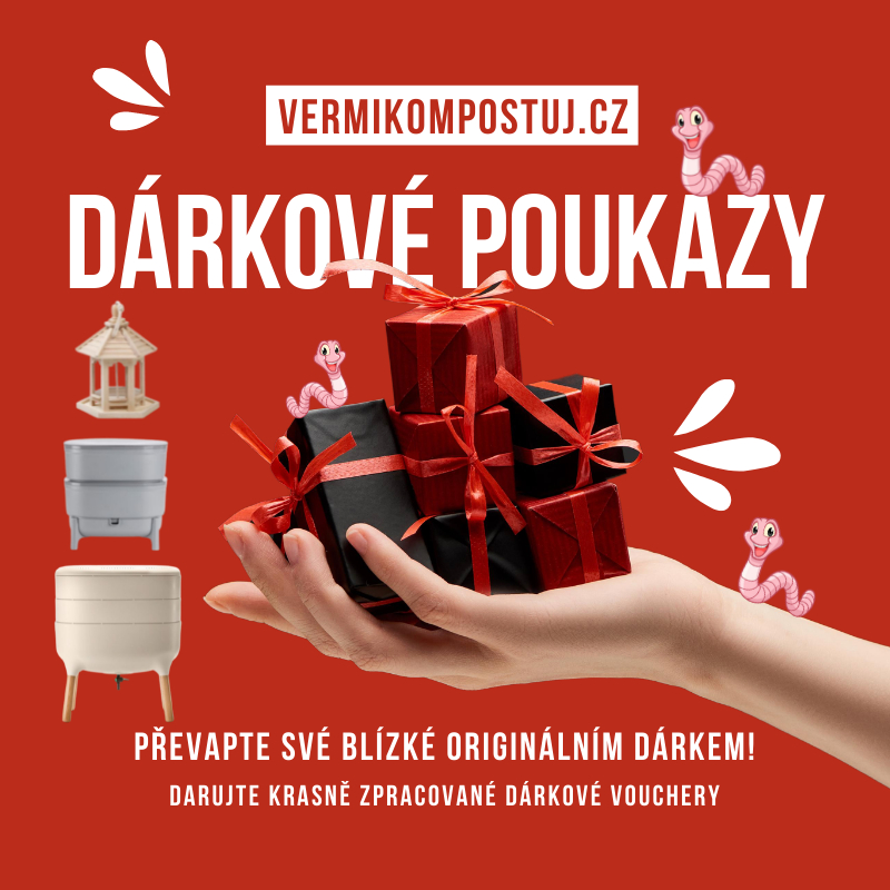 Dárkový poukaz Vermikompostuj.cz