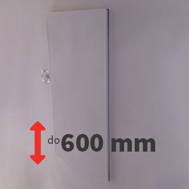 Access panels under paint up to an opening height of 600 mm