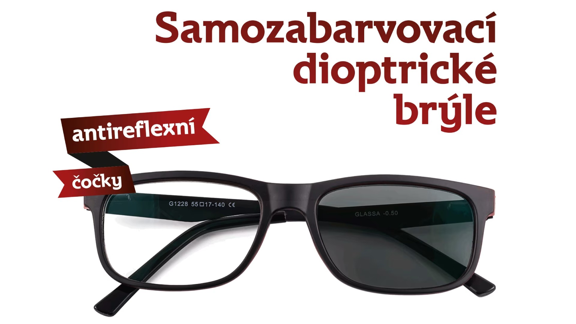 Samozabarvovací brýle G030