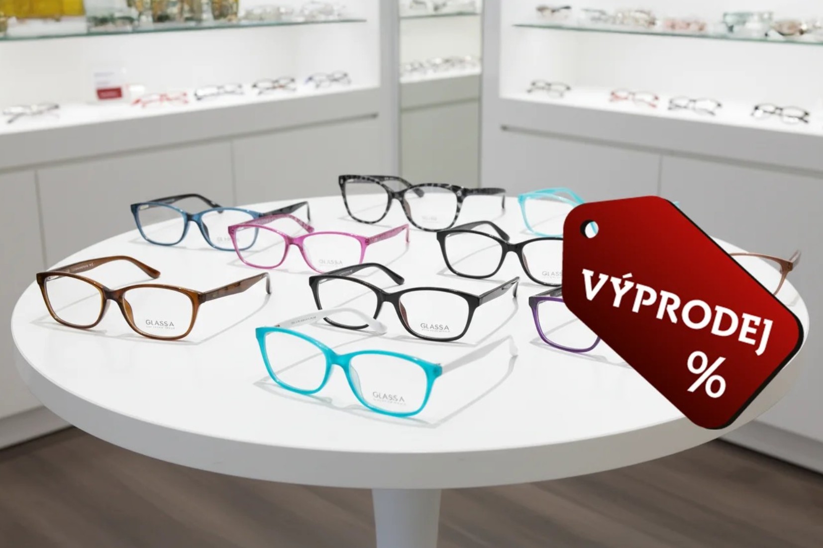 Velký výprodej brýlí! Osvěžte svůj look za bezkonkurenční ceny