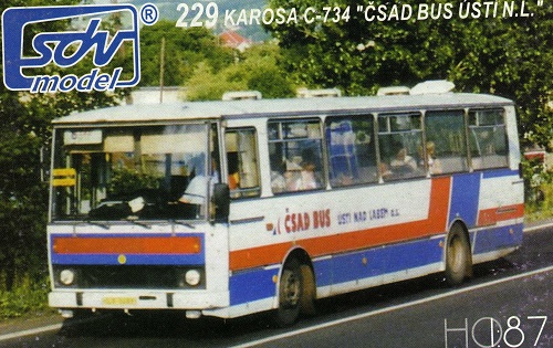 229 - Karosa C-734 ČSAD Ústí nad Labem 229 - Karosa C-734 ČSAD Ústí nad Labem