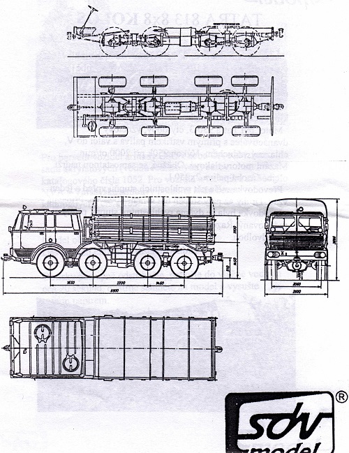 87004 - Tatra 813 8x8 Kolos 87004 - Tatra 813 8x8 Kolos