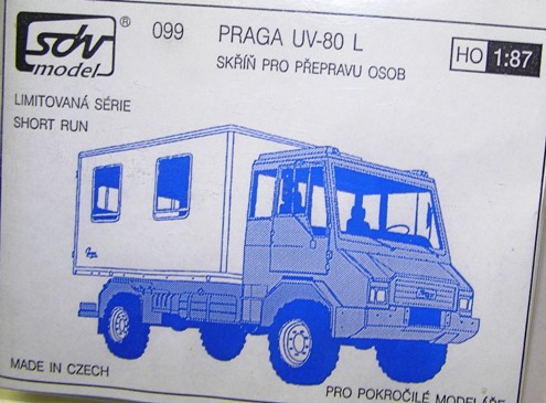 099 - Praga UV-80 L 099 - Praga UV-80 L