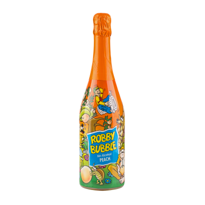 Robby Bubble broskev 750ml
