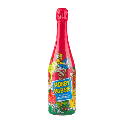 Robby Bubble jahoda 750ml