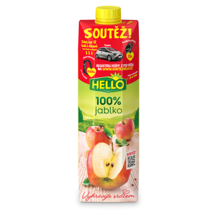 Hello jablko 1l