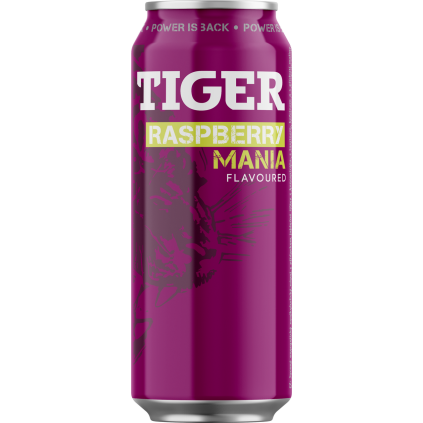 Tiger malina 0,5l plech