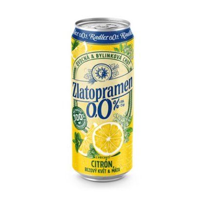 Zlatopramen radler citron