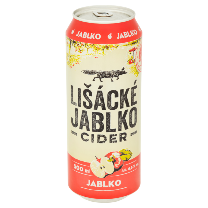 Lišácké jablko cider jablko