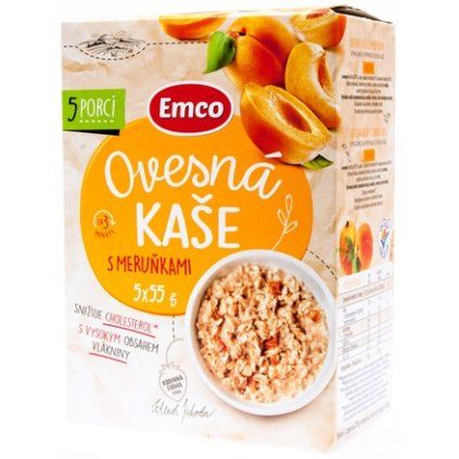 Emco kaše s meruňkami