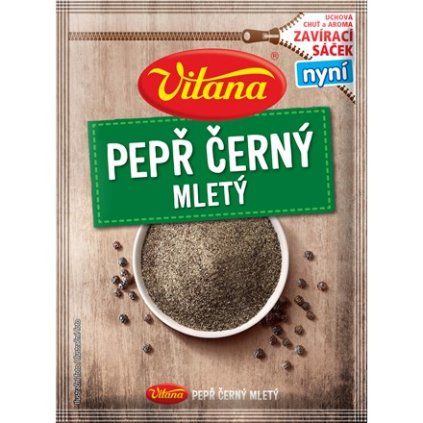 Vitana pepř černý mletý