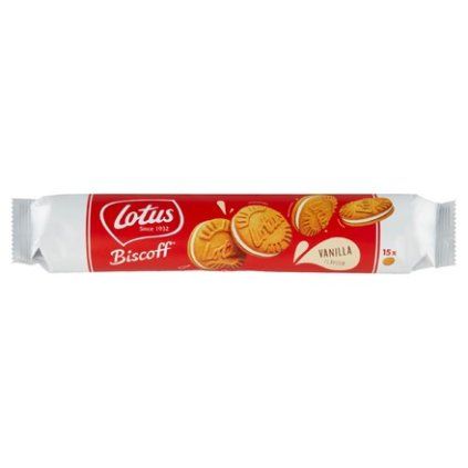 lotus biscoff vanilka